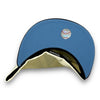 Phillies 59FIFTY New Era Off White & Light Navy Hat Sky Blue UV