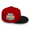 Phillies 59FIFTY New Era Red & Satin Black Hat Sky Blue UV