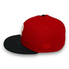 Phillies 59FIFTY New Era Red & Satin Black Hat Sky Blue UV