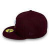 Phillies 96 ASG 59FIFTY Fitted Burgundy Hat Sky Blue UV