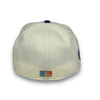 Phillies 96 ASG 59FIFTY New Era Chrome & Blue Fitted Hat SB Blue Bottom