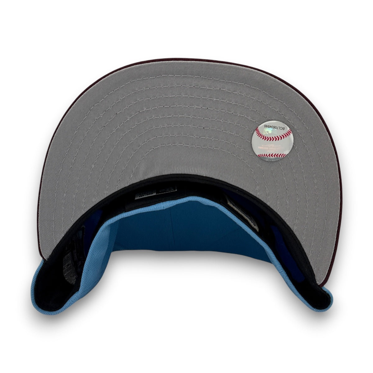 Phillies 96 ASG 59FIFTY Sky & Maroon New Era Hat