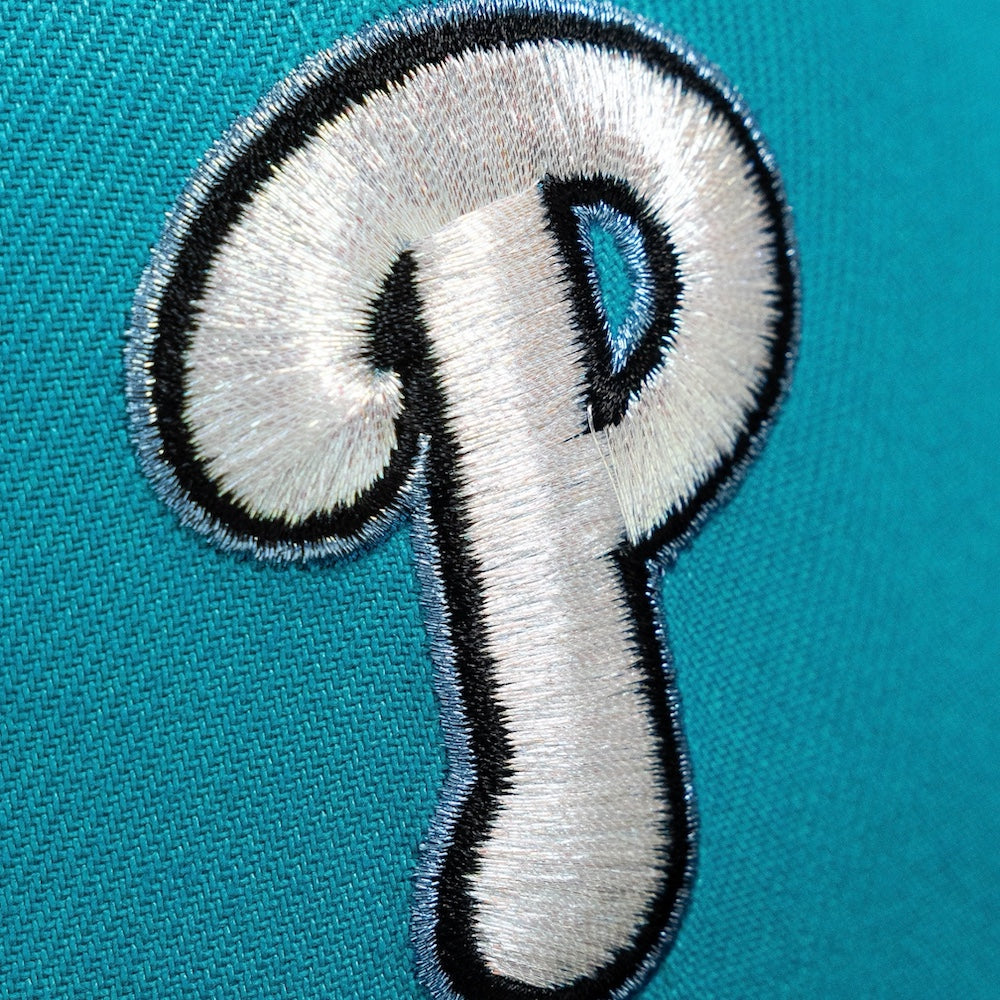 Phillies 96 ASG 59FIFTY Teal & Black New Era Hat