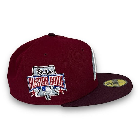Phillies Team Color Coll. 59FIFTY New Era Burgundy Hat