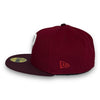 Phillies Team Color Coll. 59FIFTY New Era Burgundy Hat