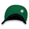 NY Yankees 98WS 9FIFTY New Era Black Snapback Hat Green UV