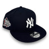 NY Yankees 99WS 9FIFTY New Era Navy Snapback Hat Red UV