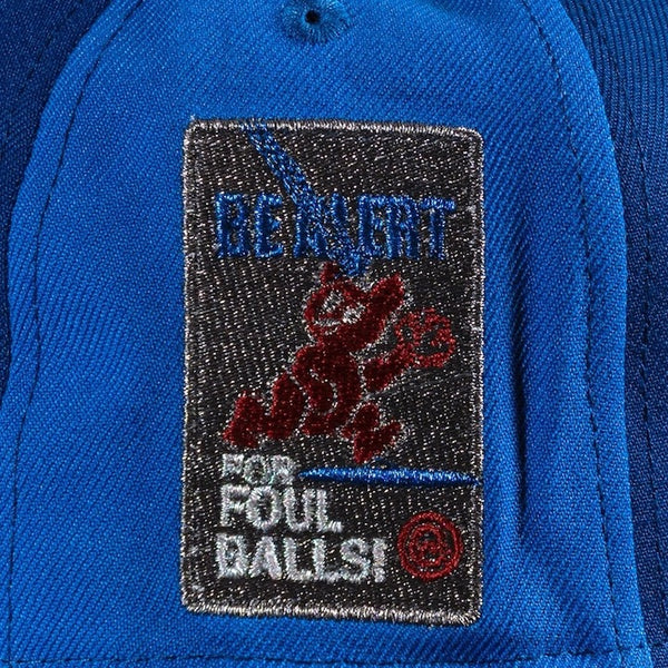 be alert for foul balls! side patch -Pinwheels Chicago Cubs 25th 59FIFTY New Era Hat