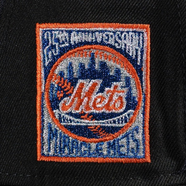 25th anniversary side patch-Pinwheels NY Mets 25th 59FIFTY New Era Hat