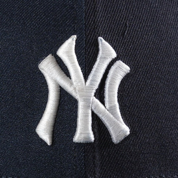 front patch classic NY yankees logo. Pinwheels NY Yankees 99WS 59FIFTY New Era Hat