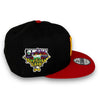 Pirates 06 ASG 59FIFTY Black & Red Snapback Hat Grey Botton