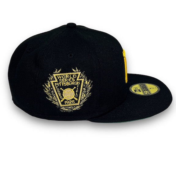 Pittsburgh Pirates Black 1925 World Series New Era 59Fifty Fitted