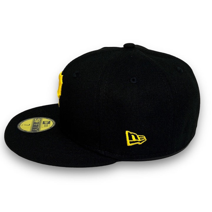 Pirates R. Clemente 59FIFTY New Era Black Fitted Hat Grey Bottom – USA ...