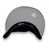 Pirates R. Clemente 59FIFTY New Era Black Fitted Hat Grey Bottom