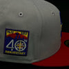 Prime 2.0 Mariners New Era 59FIFTY Grey & Red Hat Grey Bottom
