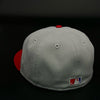 Prime 2.0 Mariners New Era 59FIFTY Grey & Red Hat Grey Bottom