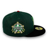 Rangers 59FIFTY New Era Dark Green & Black Hat Grey UV