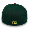 Rangers 59FIFTY New Era Dark Green & Black Hat Grey UV