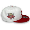 Reds 150th 9FIFTY New Era P White & Red Snapback Hat