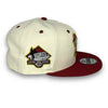 Reds 70 New Era 9FIFTY Off White & H Red Snapback Hat