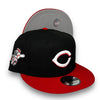 Reds Mascot 9FIFTY New Era Black & Red Snapback Hat