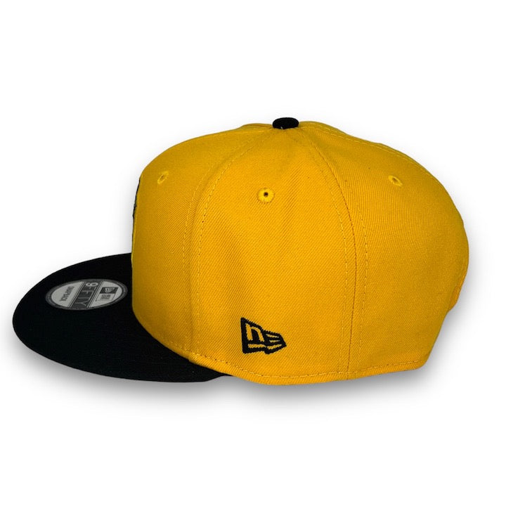 Roberto Clemente 21 MVP 9FIFTY New Era Yellow & Black Snapback Hat ...