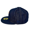 Royals 50th New Era 59FIFTY Denim Fitted Hat Gray Bottom