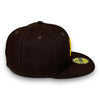 SD Padres Basic 59FIFTY New Era Burnt Wood Fitted Hat