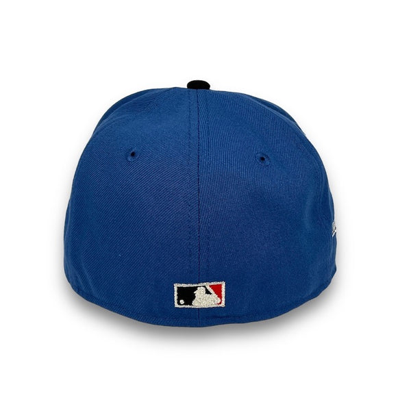 SF Giants 02 WS 59FIFTY New Era Indigo & Black Fitted Hat Grey Bottom