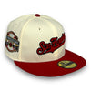 SF Giants 59FIFTY New Era Off White & Red Hat Sky Blue UV