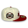 SF Giants 59FIFTY New Era Off White & Red Hat Sky Blue UV