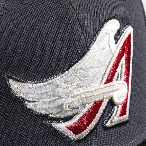 S&S Anaheim Angels 50th 59FIFTY Graphite New Era Hat