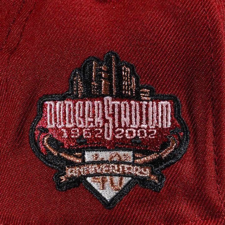 S&S LA Dodgers 40th 59FIFTY Brick New Era Hat