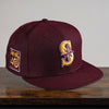 S&S Mariners 40th 59FIFTY Maroon New Era Hat