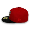 San Francisco 49ers 59FIFTY New Era Scarlet & Black Camo Fitted Hat