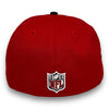 San Francisco 49ers 59FIFTY New Era Scarlet & Black Camo Fitted Hat