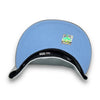 Space Cowboys 59FIFTY New Era Snow & Storm Grey Fitted Hat B. Blue Bottom