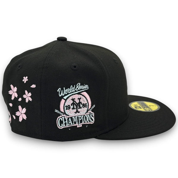 Spring Mets 86WS 59FIFTY New Era Black Hat Pink UV