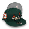 St. Louis Cardinals 31 WS 9FIFTY New Era Snapback DK Green Hat