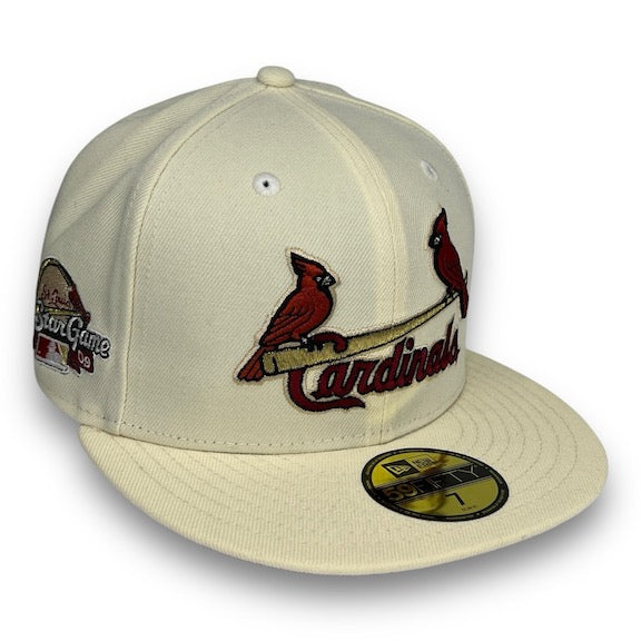St. Louis Cardinals ASG 59FIFTY New Era Off White Hat H Red UV