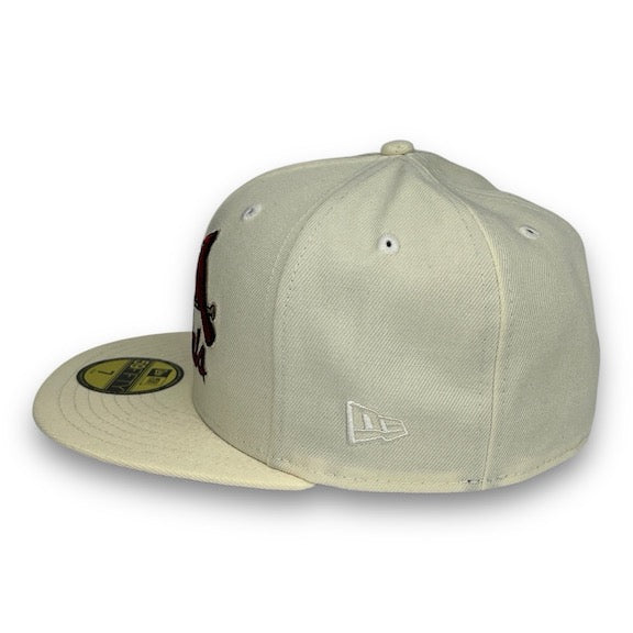 St. Louis Cardinals ASG 59FIFTY New Era Off White Hat H Red UV