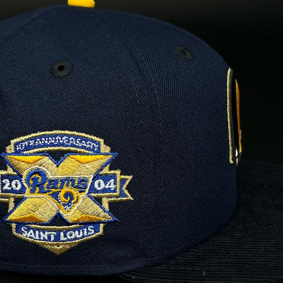 Saint Louis Blue Fitted Hat