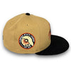 St. Lucie Mets New Era 59FIFTY Camel & Corduroy Hat Grey Bottom