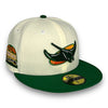 Tampa Bay Rays 59FIFTY New Era Off White & K Green Hat