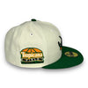 Tampa Bay Rays 59FIFTY New Era Off White & K Green Hat