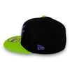 Tampa Bay Rays Urban 59FIFTY New Era Black & Lime Hat