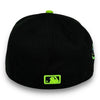 Tampa Bay Rays Urban 59FIFTY New Era Black & Lime Hat