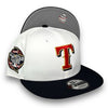 Texas 24 ASG New Era 9FIFTY Off White & Navy Snapback Hat