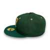 Texas Tech University 59FIFTY New Era Pine Green & Emerald Fitted Hat Realtree Bottom