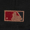 Embroidered logo patch on a black background. The Pirates Dbacks 98 59FIFTY Black New Era Hat